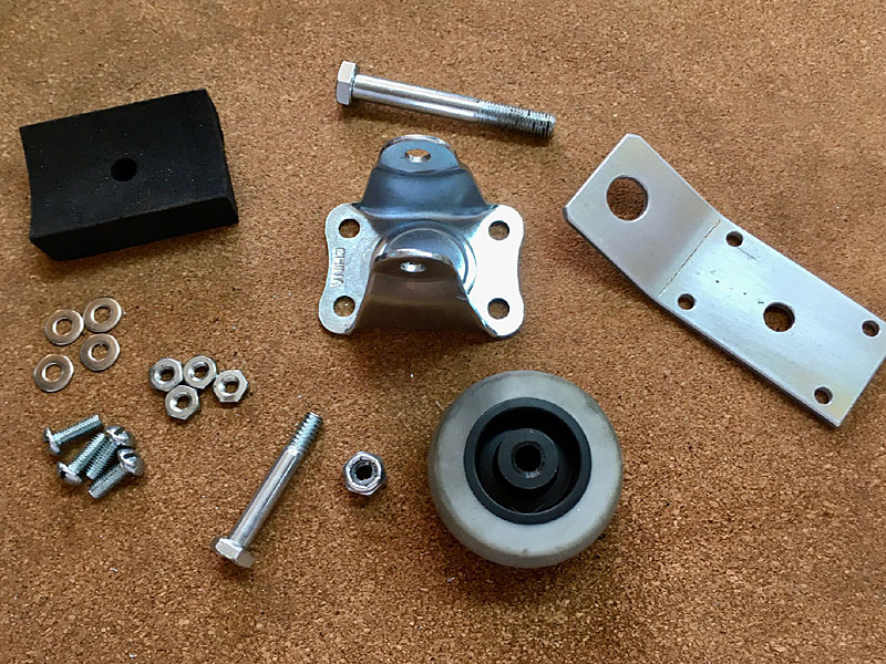 rolling tail skid parts